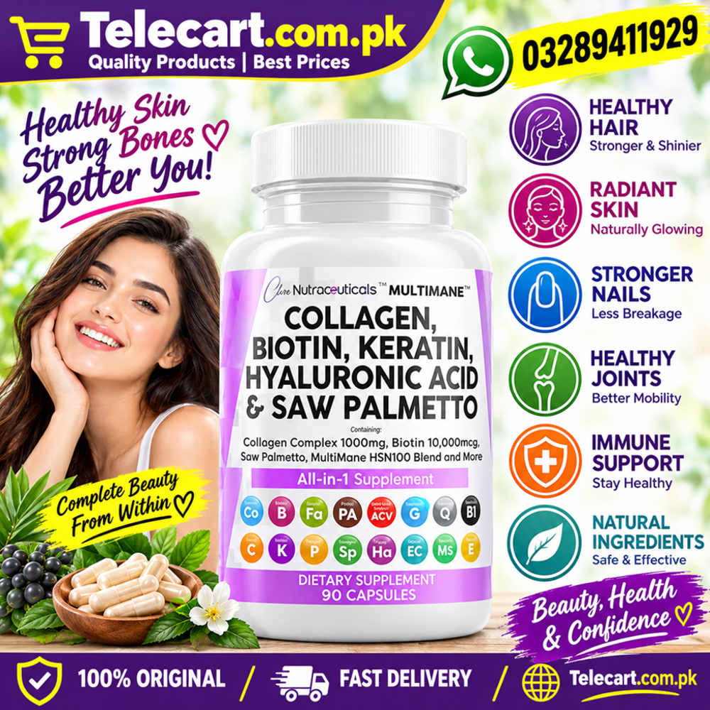 Collagen Pills 1000mg Biotin 10000mcg In Pakistan