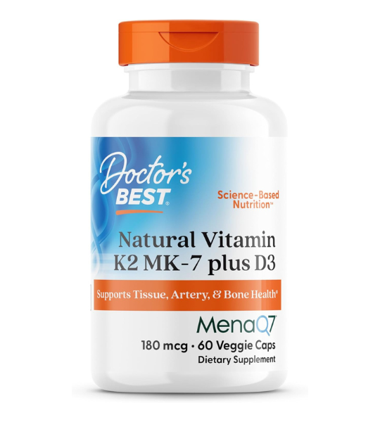 Doctor's Best Natural Vitamin K2 MK-7 Plus D3 Capsules in Pakistan
