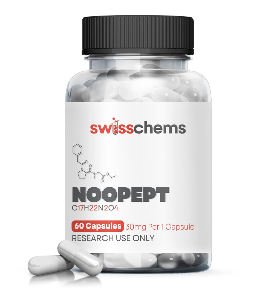 Swiss Chems Noopept (Omberacetam) 30mg 60 Capsules in Pakistan