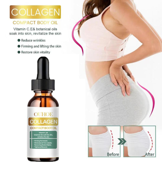 OUHOE Collagen Compact Body Oil in Pakistan