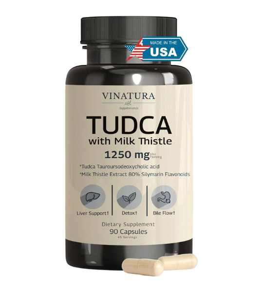 VINATURA TUDCA Milk Thistle 1250mg Capsules in Pakistan